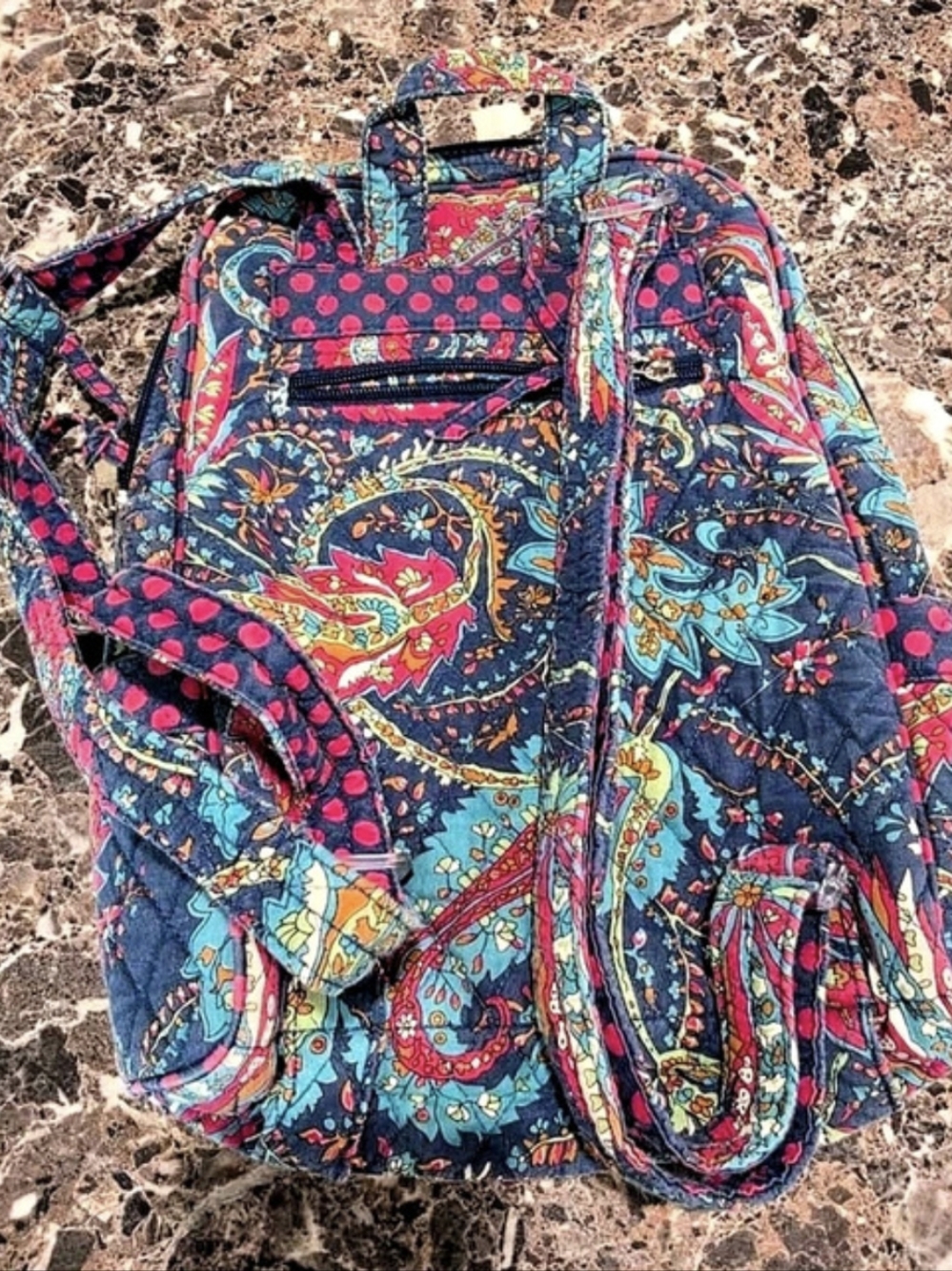 Paisley Backpack - Picture 2 of 3